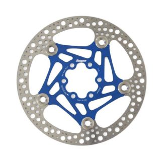 Hope Road Floating Disc 160mm 6 Bolt Blue