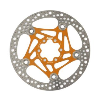 Hope Road Floating Disc 160mm 6 Bolt Orange