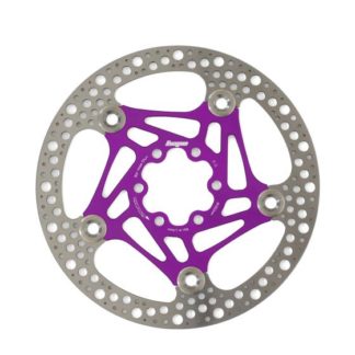 Hope Road Floating Disc 160mm 6 Bolt Purple