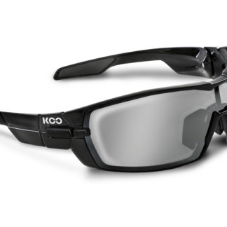 Koo Open Black Smoke Mirror Lenses