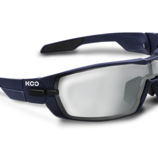 Koo Open Matt Dark Blue Smoke Mirror Lenses