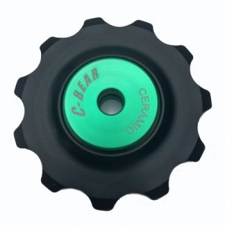 C-Bear Delrin Thermoplastic Ceramic Jockey wheel Campag/Shimano/Sram 10-11 spd