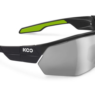 Koo Open Cube Black/Lime Smoke Mirror Lenses