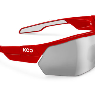 Koo Open Cube Red Smoke Mirror Lenses