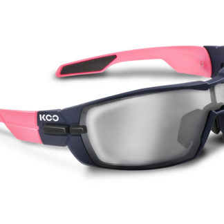 Koo Open Dark Blue/Pink Smoke Mirror Lenses