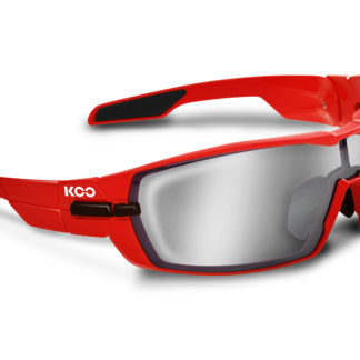Koo Open Red Smoke Mirror Lenses