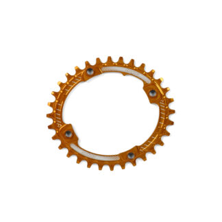 Hope Oval Retainer Ring ORANGE