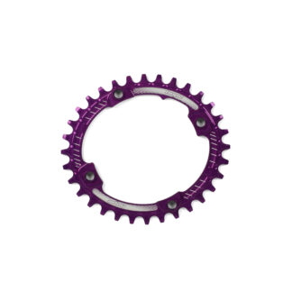 Hope Oval Retainer Ring PURPLE