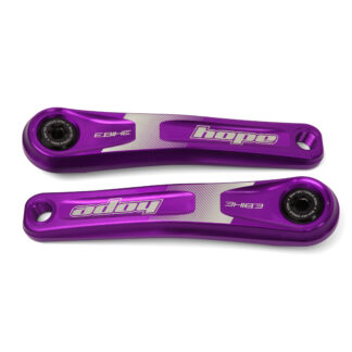 Hope E-Bike Crankset Purple