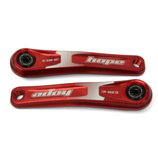 Hope E-Bike Crankset Red