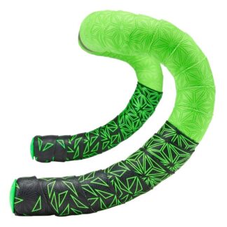 Supacaz Super Sticky Kush Star Fade  Bar Tape Neon Green