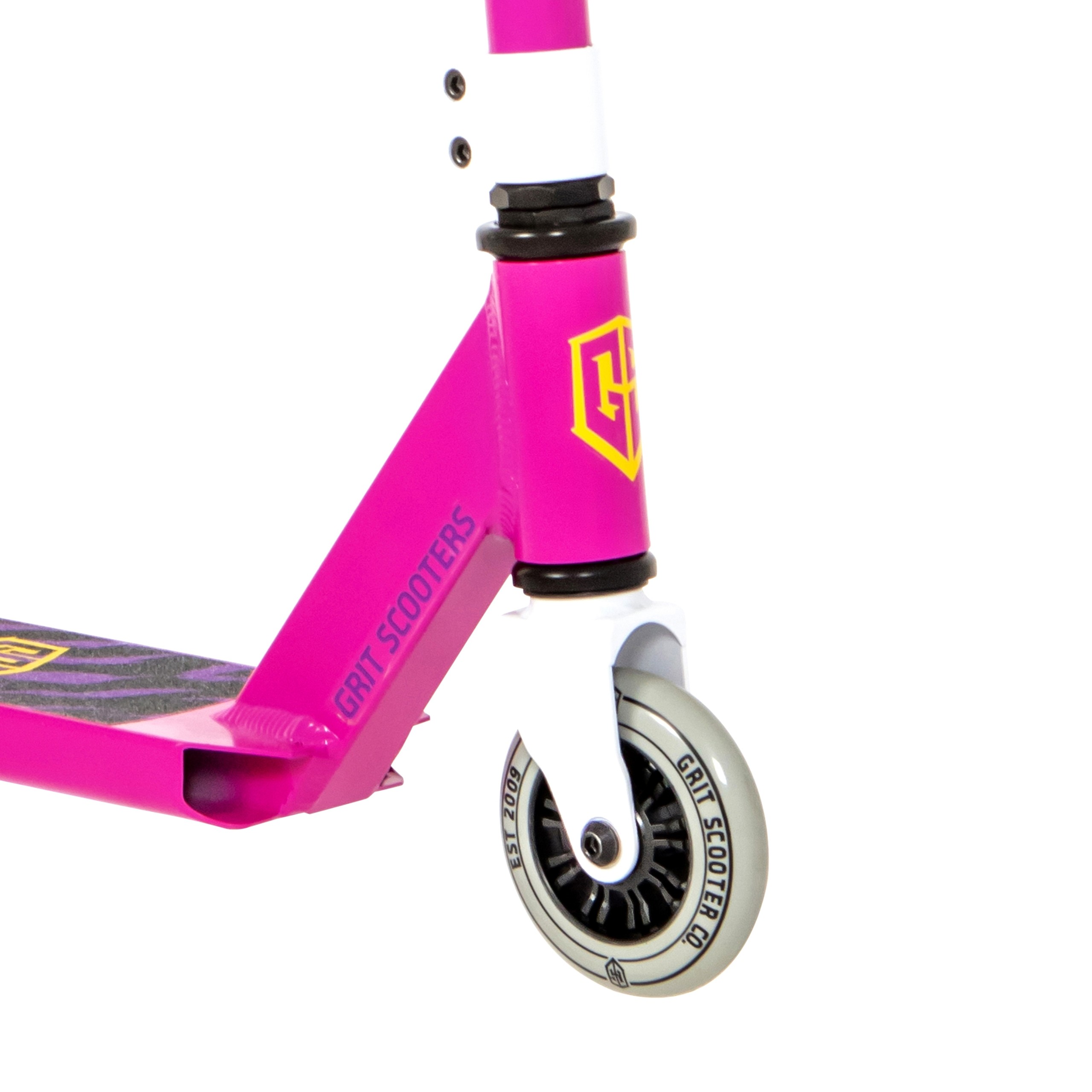 grit atom scooter pink