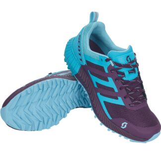 Scott Womens Kinabalu 2 Trail Running Shoe Dark Purple/Breeze Blue