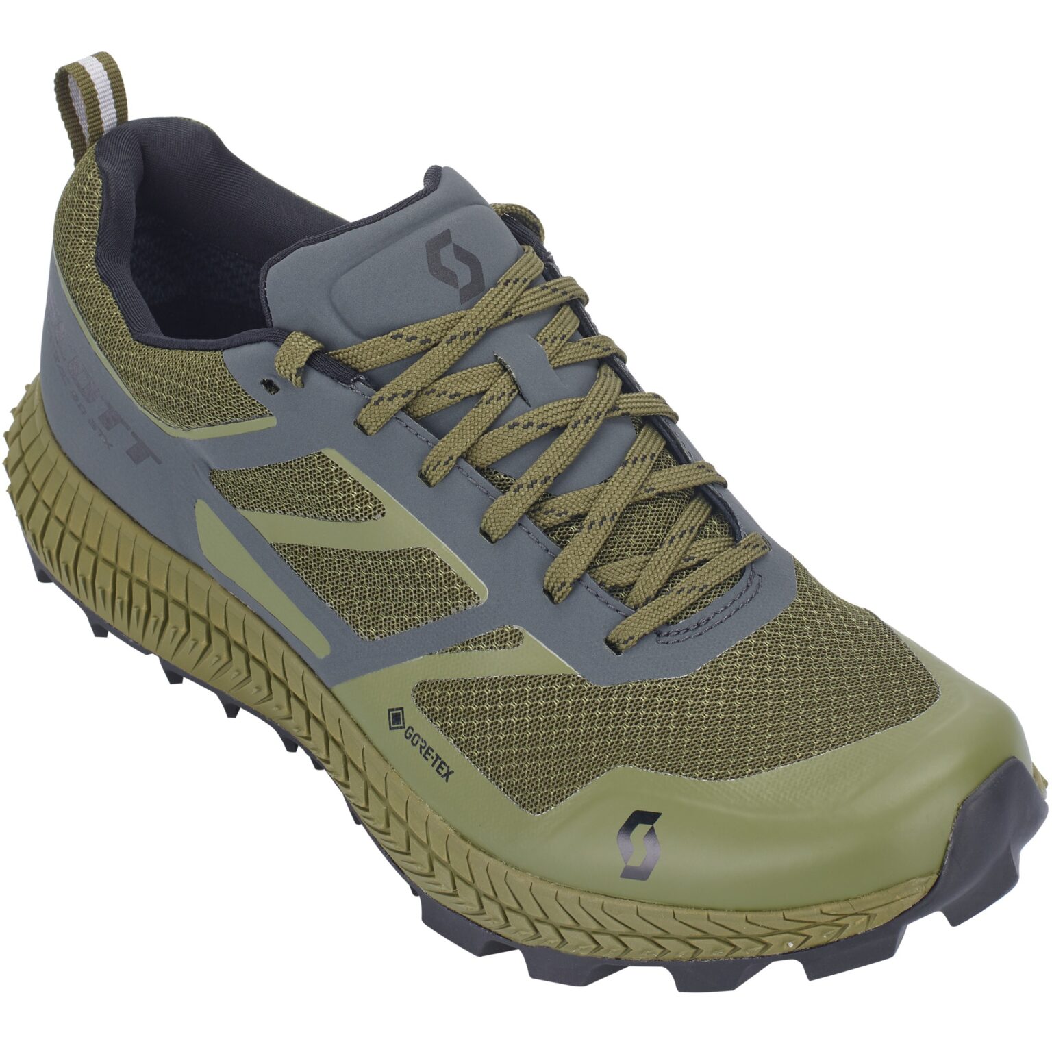 Scott Supertrac 2.0 GTX Trail Running Shoe Green/Dark Grey