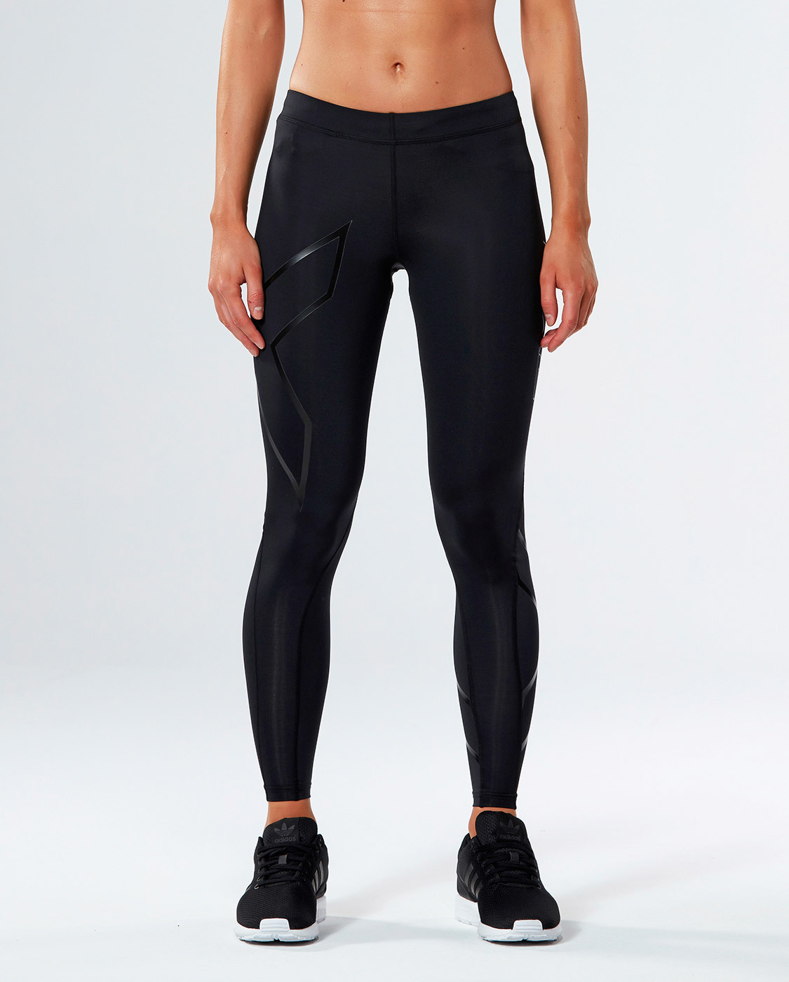 2XU Womens Core Compression Tights Black/Nero