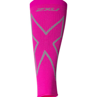 2XU X Compression Calf Sleeves Magenta/Light Grey