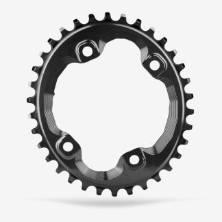 Absolute Black MTB Oval XT M8000/MT700 96BCD Direct Mount Chainring Black