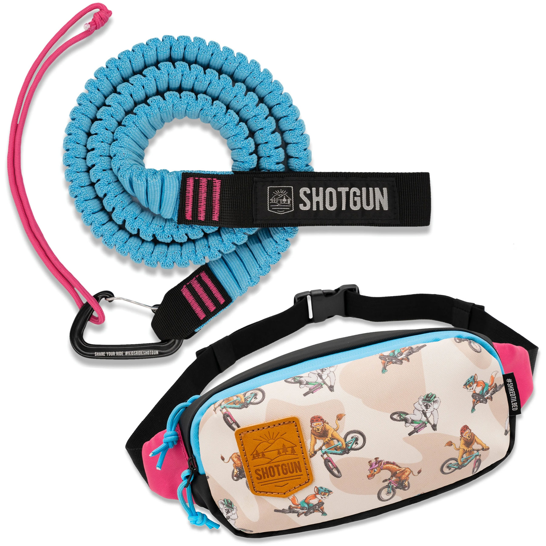 Shotgun Tow Rope and Hip Pack Combo - Fishface Cycles