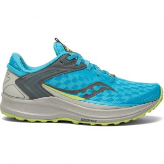 Saucony Canyon TR2 Womens Running Shoes Blaze/Lime