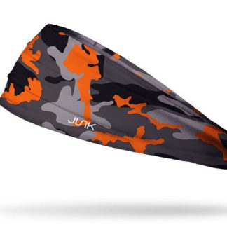 JUNK Camo Pop Orange Headband