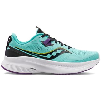 Saucony Guide 15 Womens Running Shoes Cool Mint/Acid