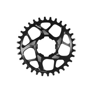Hope R22 Spiderless Chainring Boost Black