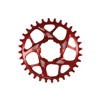 Hope R22 Spiderless Chainring Boost Red