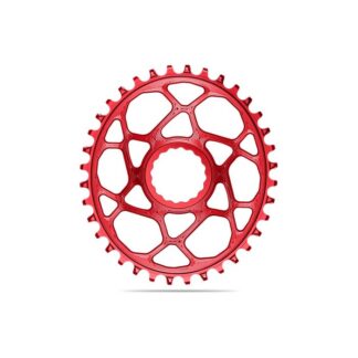 Absolute Black MTB Oval Race Face Cinch BOOST 148 Direct Mount (3mm offset) Chainring Red